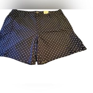 NWT St. John's Bay Blue and White Bermuda Shorts_20W